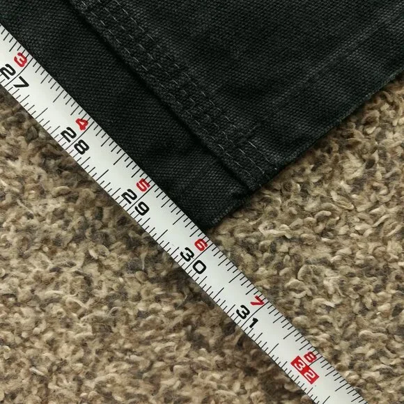 Vintage Carhartt Carpenter Double Knee Work Pants 32x30 B01 BLK